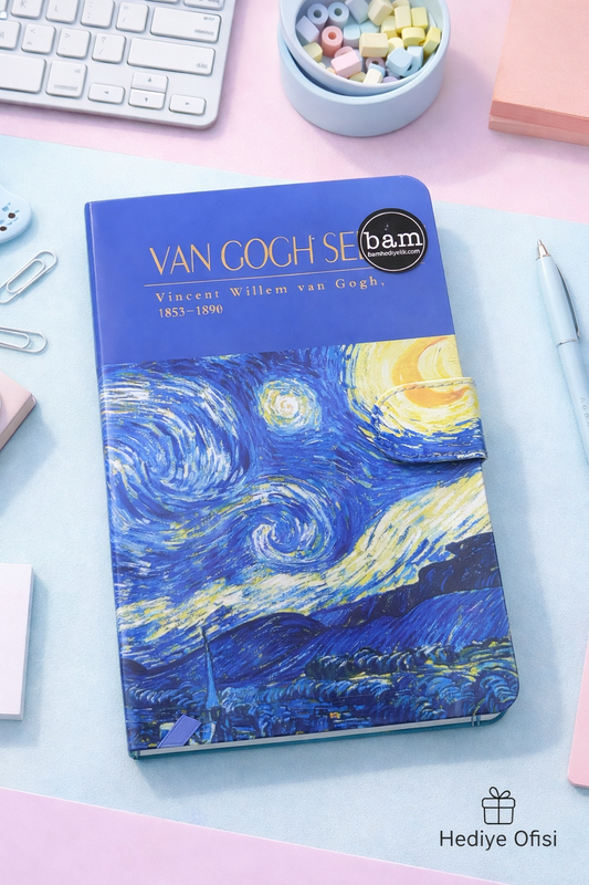 Van Gogh Tasarımlı Defter