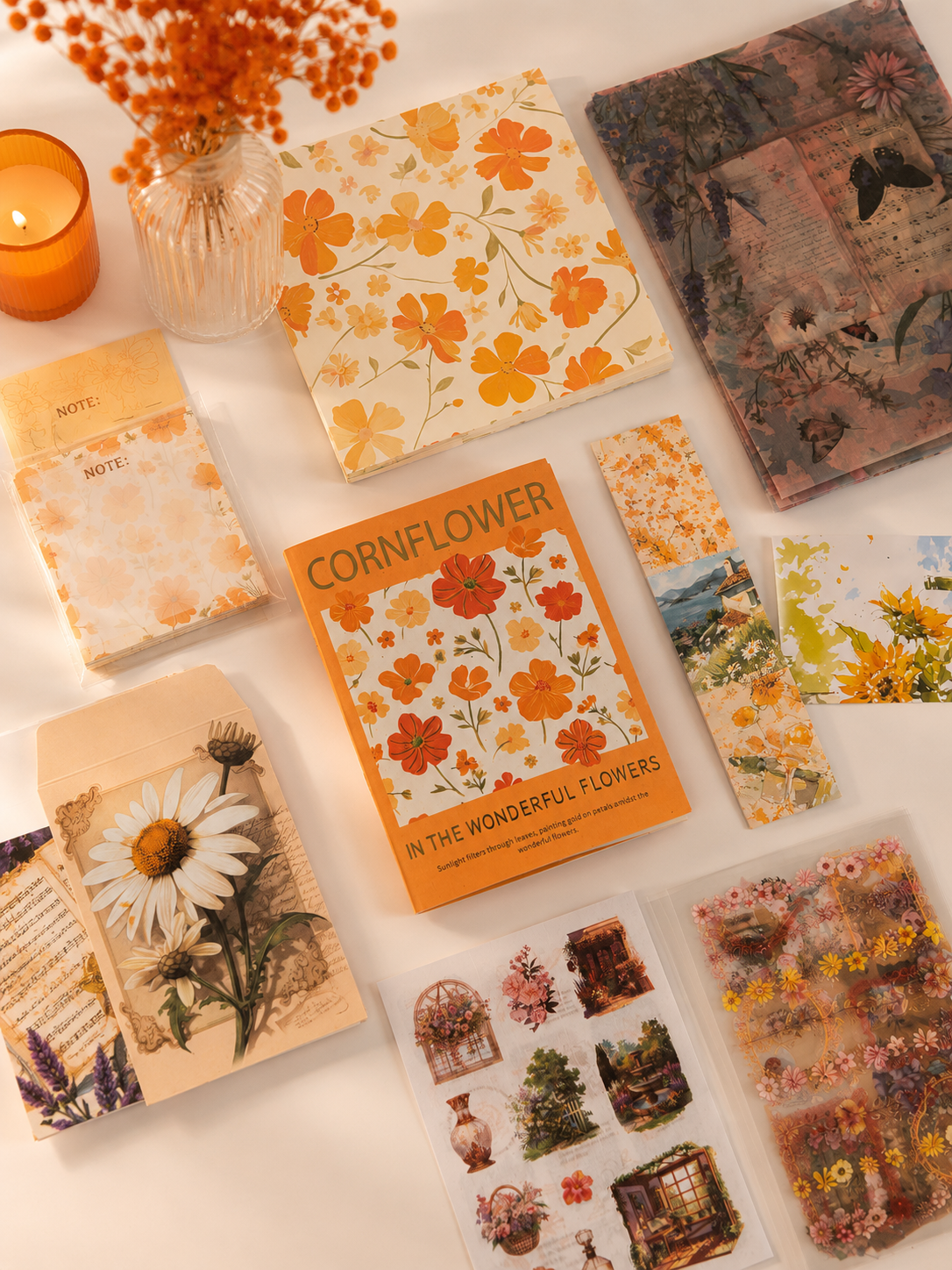 Premium Scrapbook ve Journaling Yapım Seti