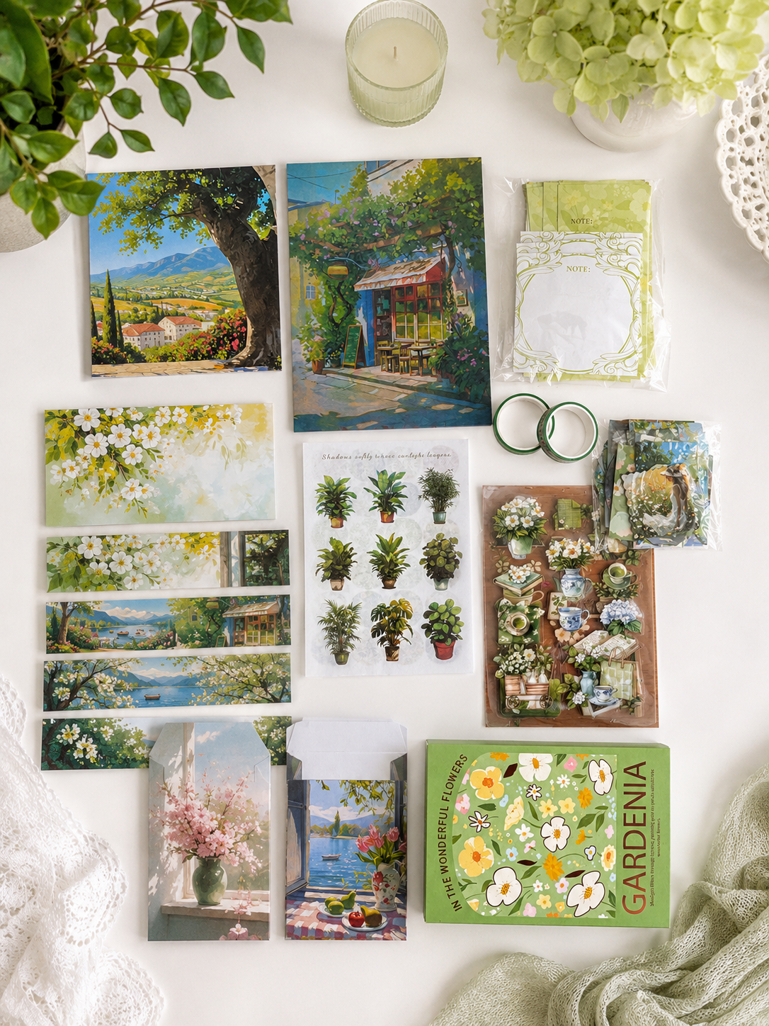 Premium Scrapbook ve Journaling Yapım Seti
