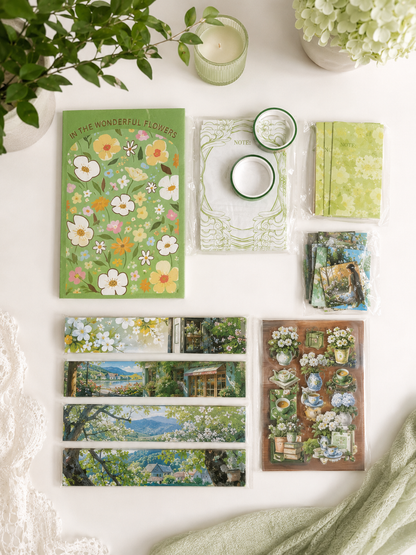 Premium Scrapbook ve Journaling Yapım Seti