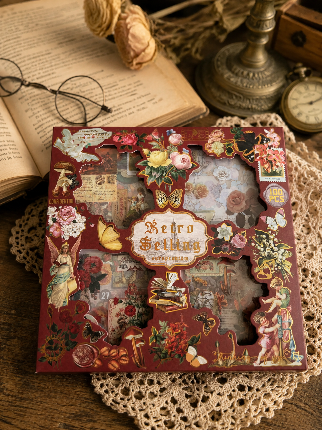 Premium Scrapbook ve Journaling Yapım Seti