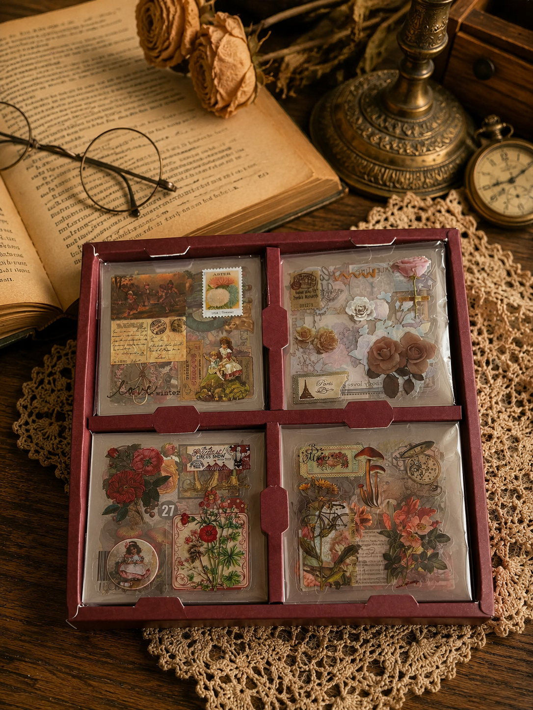 Premium Scrapbook ve Journaling Yapım Seti