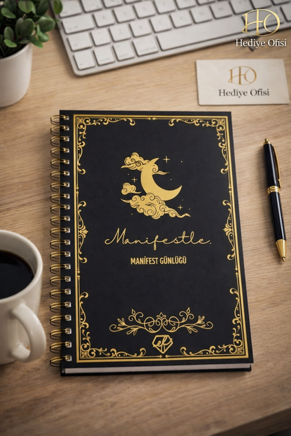 Manifest Challenge Ajandası, Olumlama Kişisel Gelişim ve Rehber Ajanda