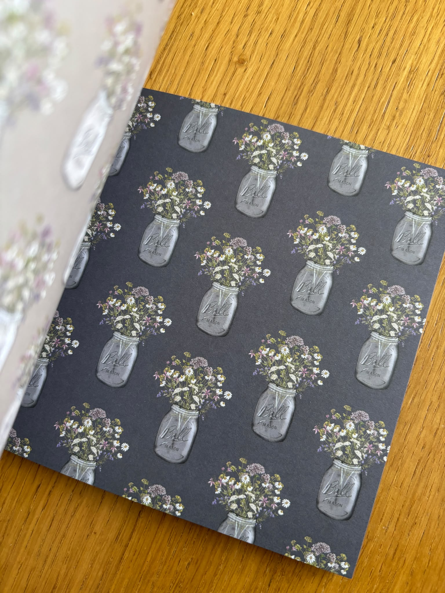 Scrapbook Desen Defteri 6x6 İnç - 40 Sayfa Vintage Journaling Defteri