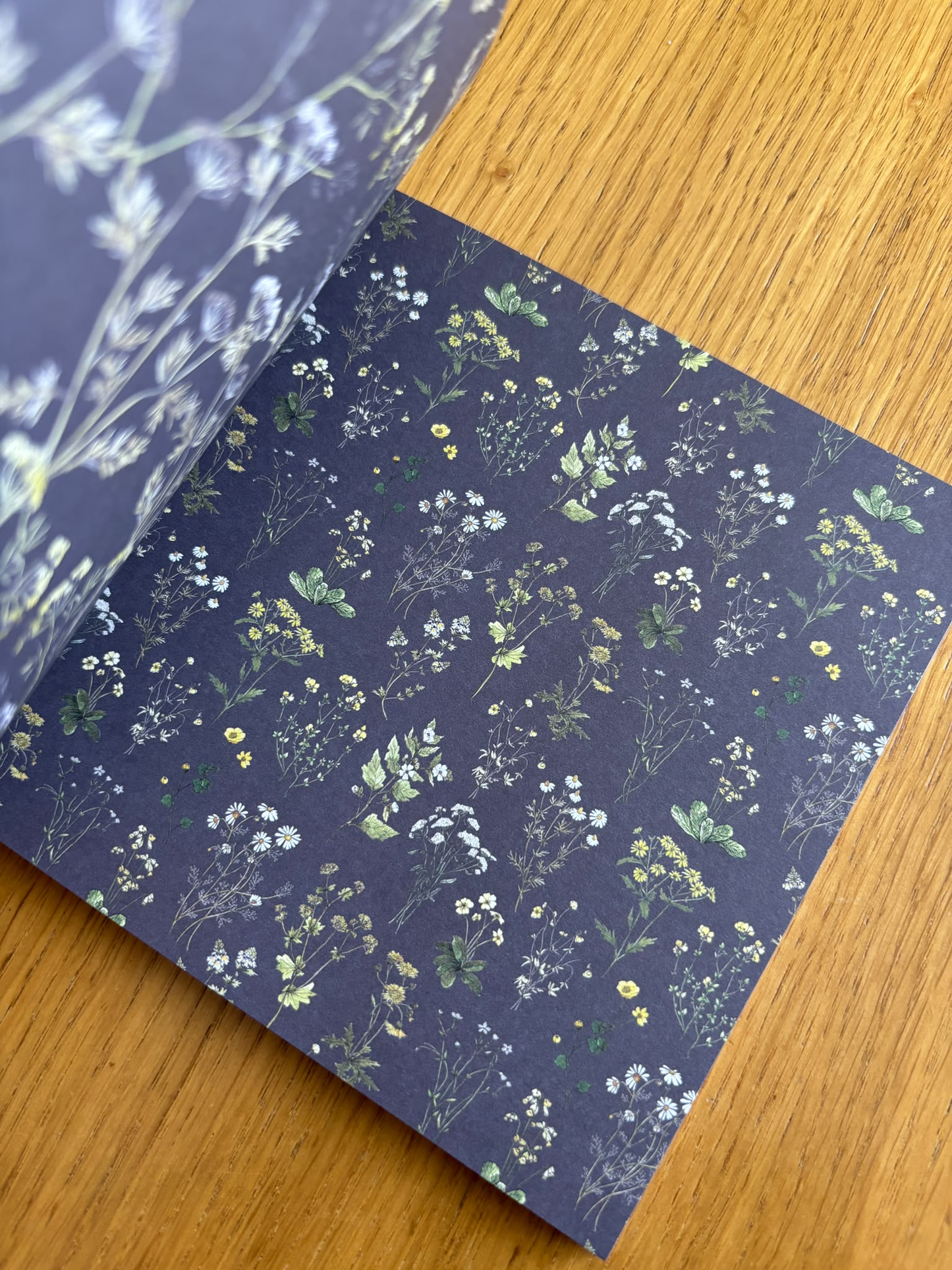 Scrapbook Desen Defteri 6x6 İnç - 40 Sayfa Vintage Journaling Defteri