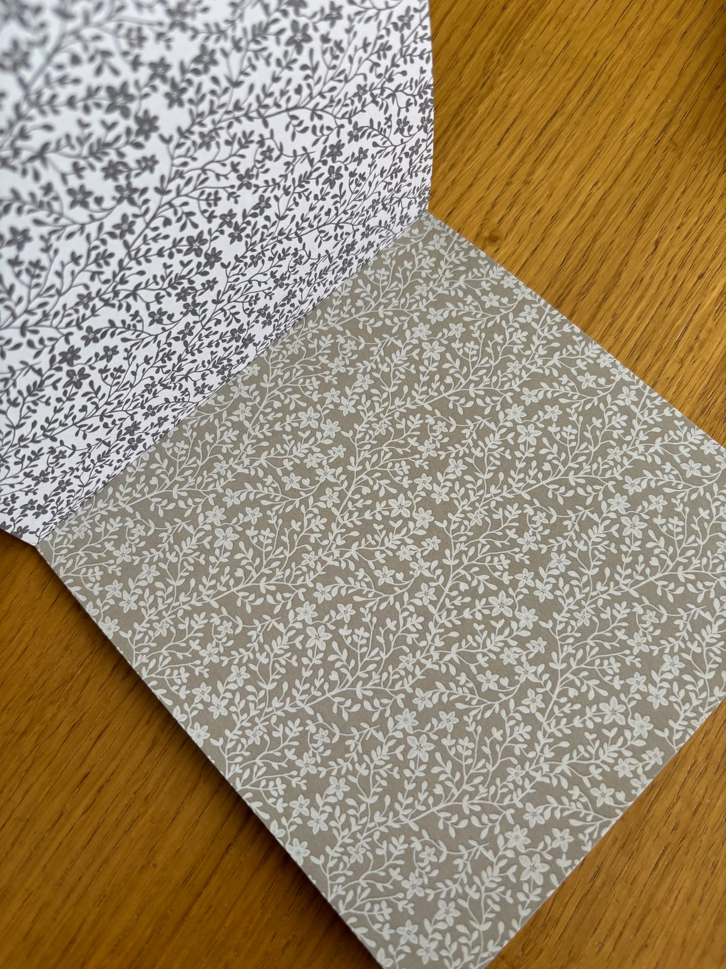 Scrapbook Desen Defteri 6x6 İnç - 40 Sayfa Vintage Journaling Defteri