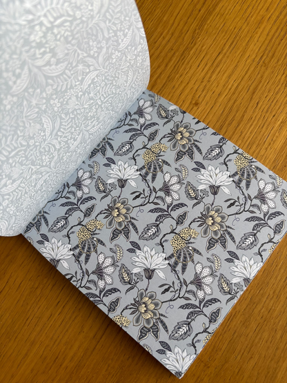 Scrapbook Desen Defteri 6x6 İnç - 40 Sayfa Vintage Journaling Defteri