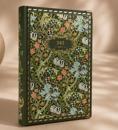 365 Gün Premium Floral Planlayıcı & Journal Defter